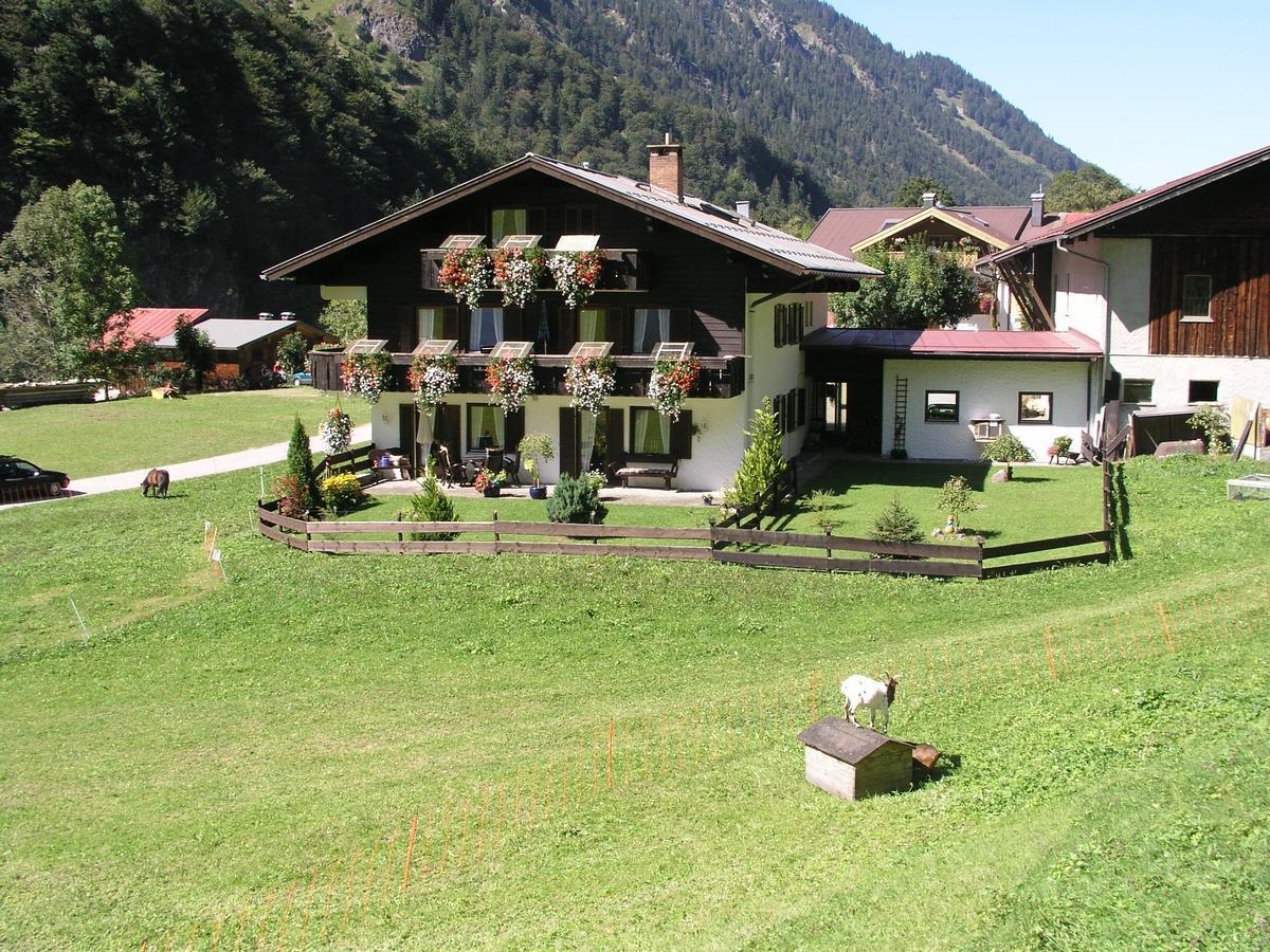 Landhaus Spielmannsau Oberstdorf Exteriér fotografie