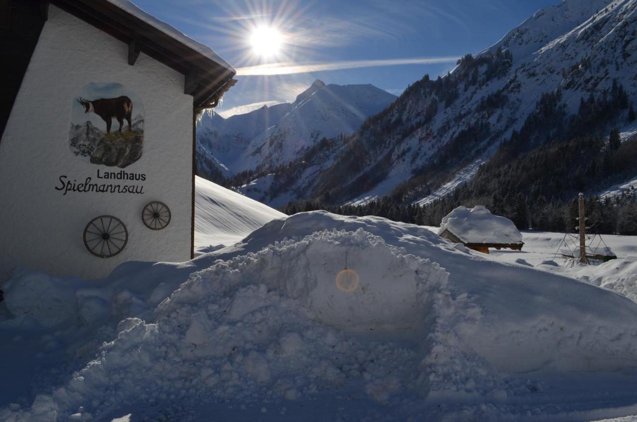 Landhaus Spielmannsau Oberstdorf Exteriér fotografie